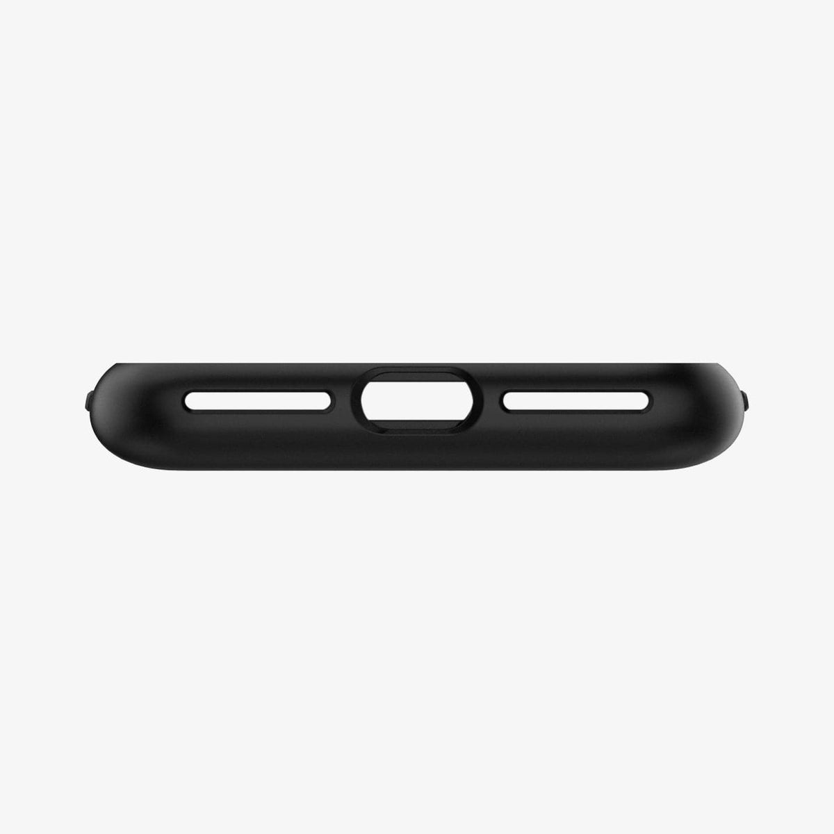 043CS20528 - iPhone 8 Series Slim Armor CS Case in Black showing the bottom