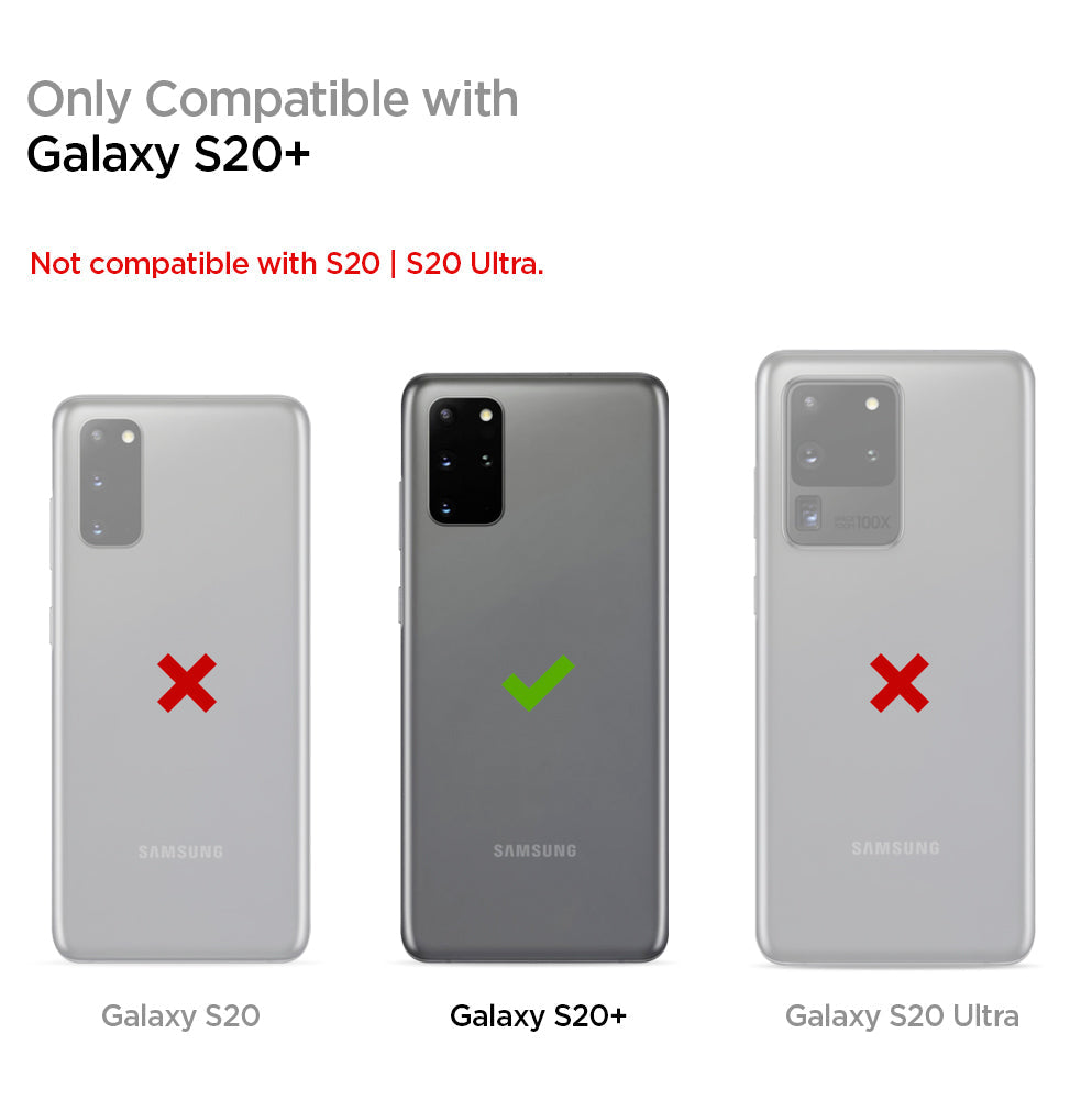 AFL00644 - Galaxy S20 Plus Neo Flex Solid HD Screen Protector only compatible with Galaxy S20+. Not compatible with S20, S20 Ultra.