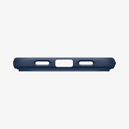 ACS09710 - Pixel 10 Pixel 10 Pro in midnight blue showing the bottom of case
