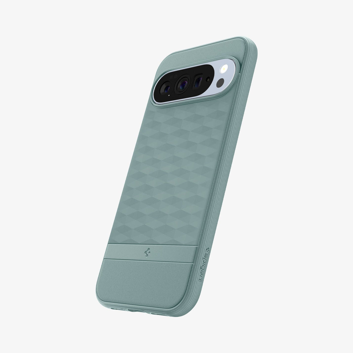 ACS09732 - Pixel 10 Pro XL Case Parallax (MagFit) in sage green showing the back and side