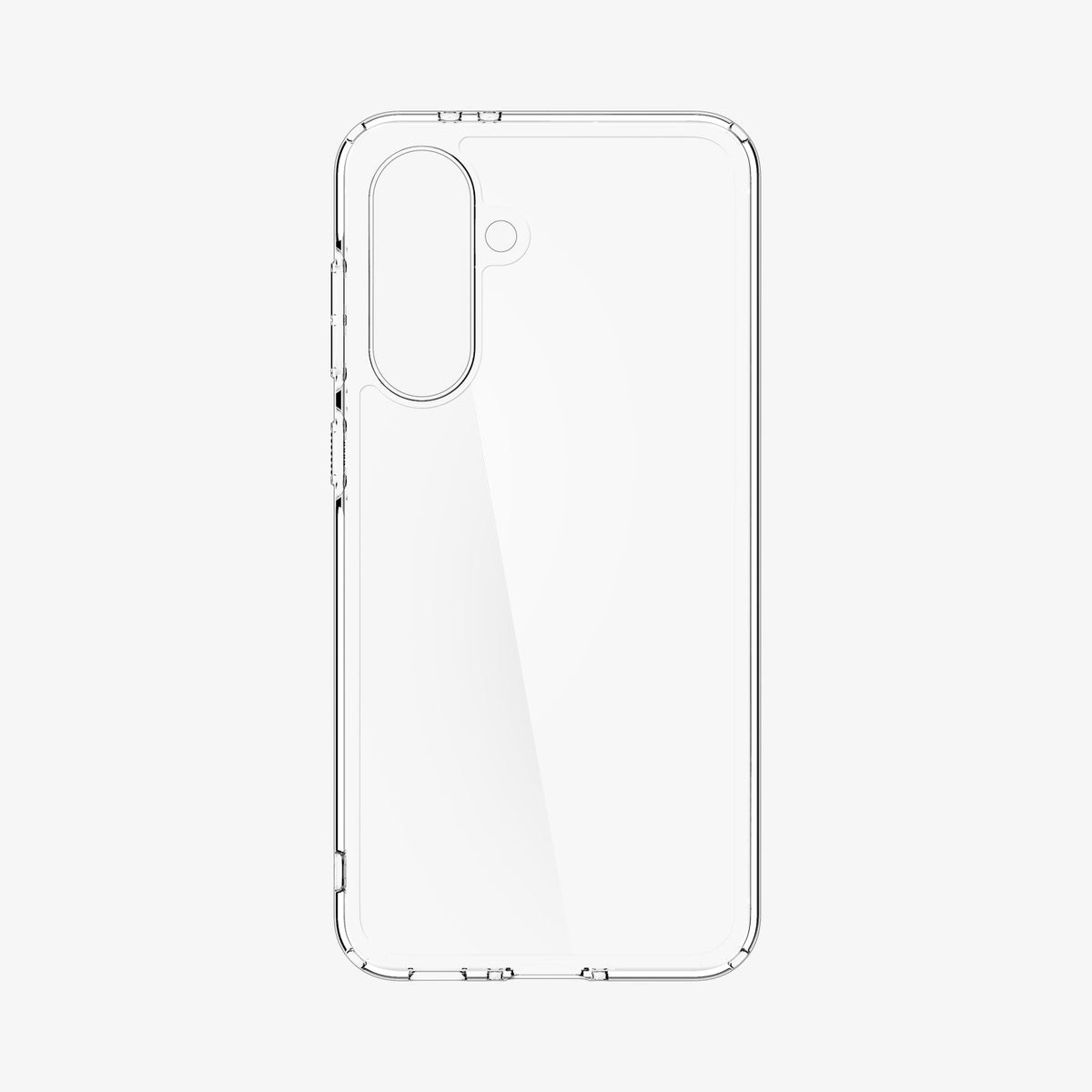 ACS09292 - Galaxy A56 5G Case Ultra Hybrid in Crystal Clear showing the back of a clear case