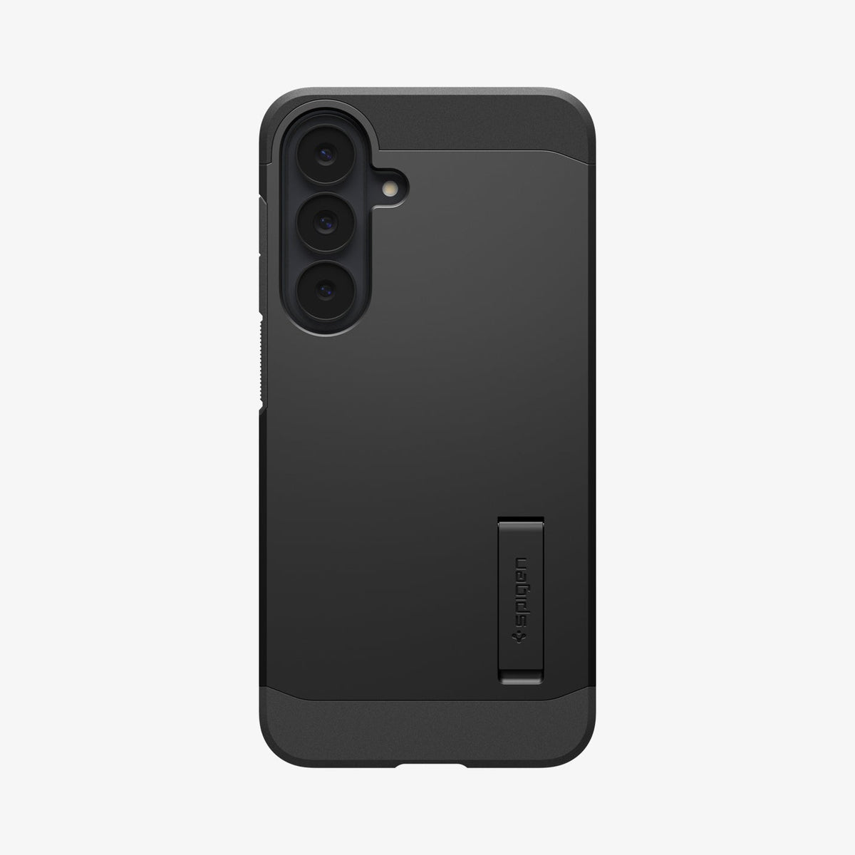 ACS11634 - Galaxy S26 FE Tough Armor (Mag Fit) showing Galaxy S26 FE in a black Tough Armor MagFit case with dual layer design and camera protection
