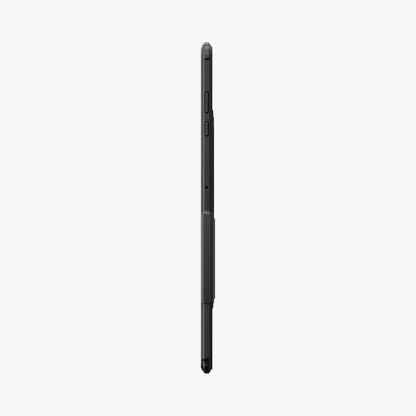 ACS10219 - Galaxy Tab S11 Ultra Series Ultra Hybrid Pro in Black showing the side with volume controls