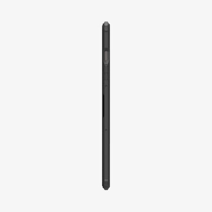 ACS09498 - Galaxy Tab S10 FE Case Ultra Hybrid Pro in Black showing the side