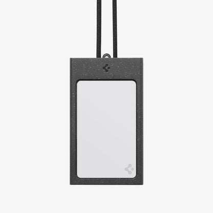 AFA08860 - Badge Holder MagSlide in Black showing the front