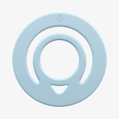 AMP11368 - O-Mag Slim Dual pop (MagFit) in Light Blue showing the front