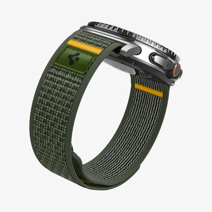 AMP10113 - SWi-9 Series - Athlex Air in Active Green showing the front, partial sides, inner side and bottom