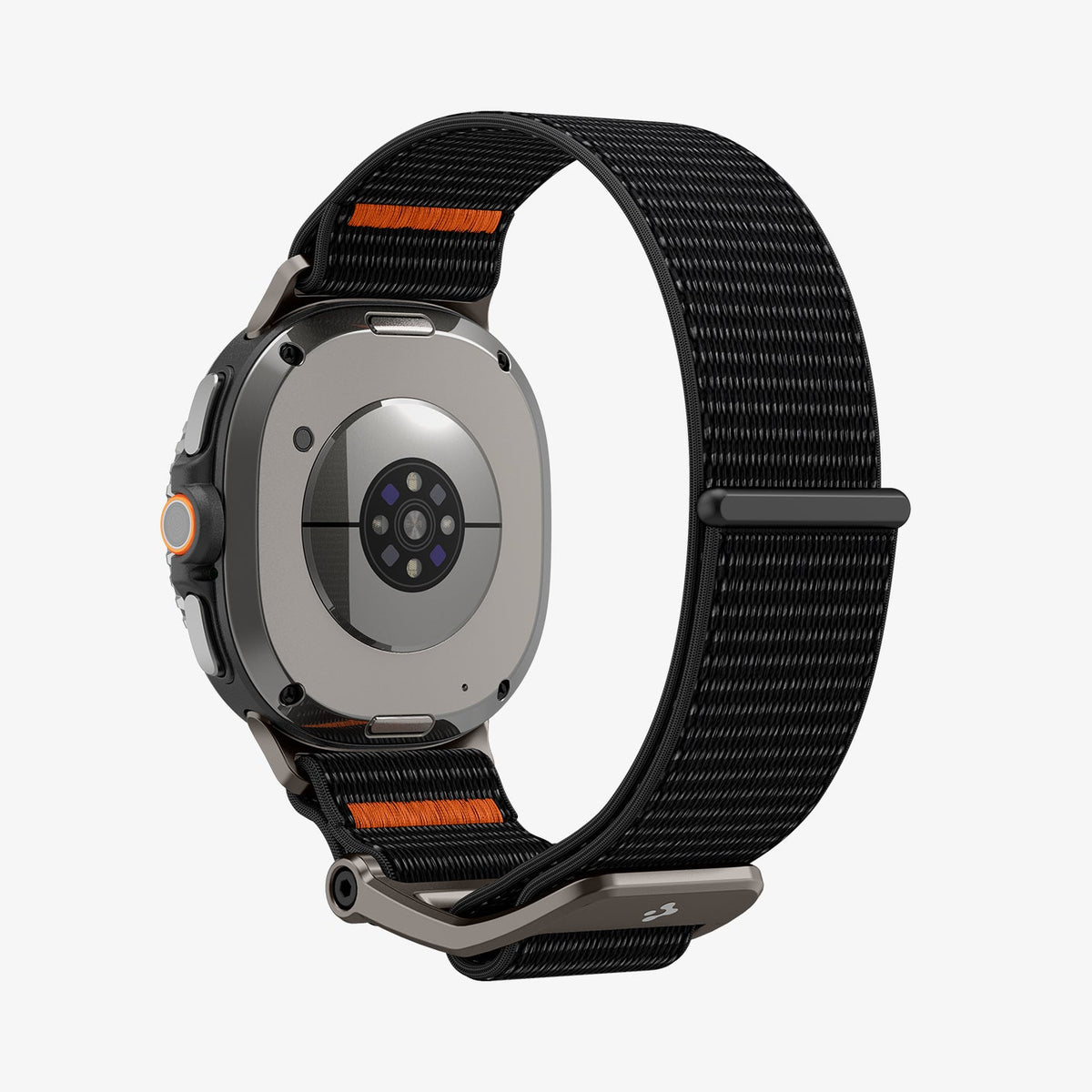 AMP10116 - SWi-9 Series DuraPro Flex band in black showing the back