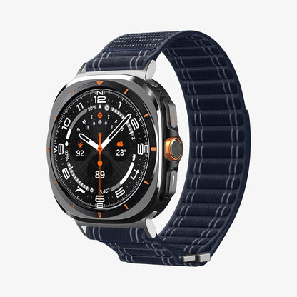 AMP10148 - Galaxy Watch Ultra WBF0 in navy showing the front, sides, and inner bottom