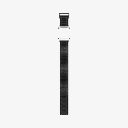 AMP10146 - Galaxy Watch Ultra WBF0 in black showing the band laid out flat