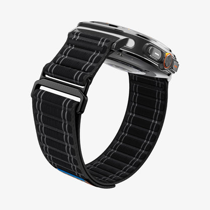 AMP10146 - Galaxy Watch Ultra WBF0 in black showing the partial side, partial back, inner sides and partial bottom