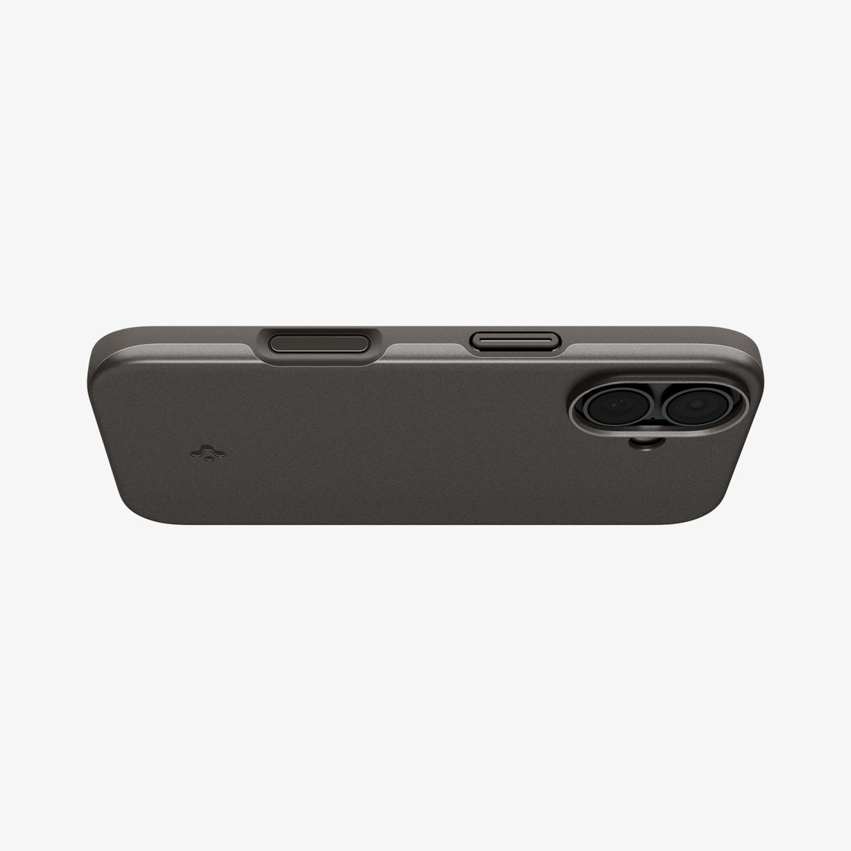 ACS09971 - iPhone 17 Thin Fit (MagFit) in Gunmetal showing the bottom of case