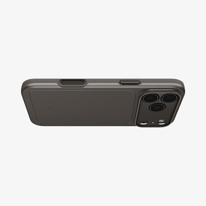 ACS09881 - iPhone 17 Pro Max Thin Fit (MagFit) in Gunmetal showing the bottom of case