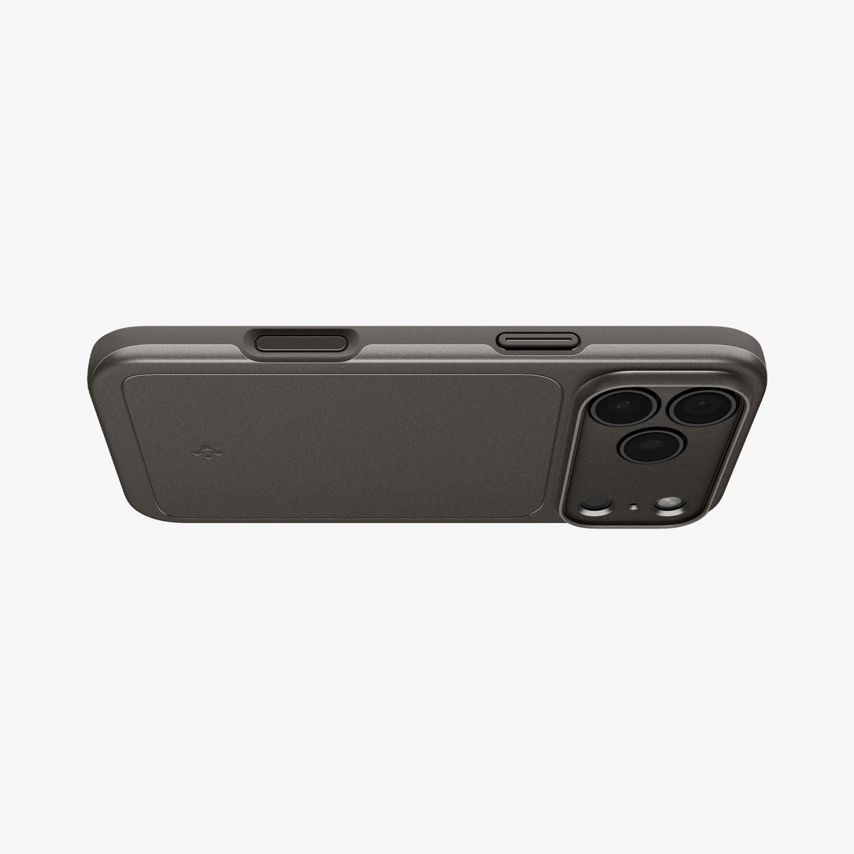 ACS09881 - iPhone 17 Pro Max Thin Fit (MagFit) in Gunmetal showing the bottom of case