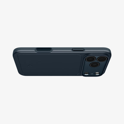 ACS09882 - iPhone 17 Pro Max Thin Fit (MagFit) in Metal Slate showing the bottom of case