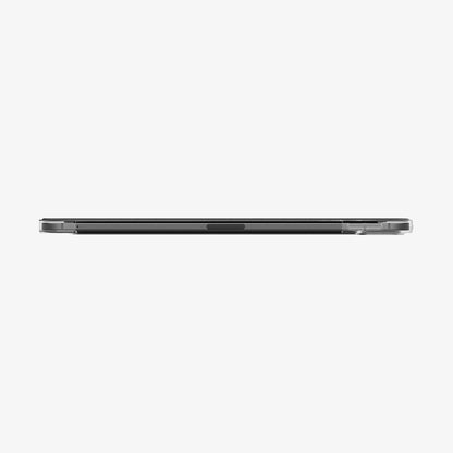 ACS09440 - iPad Pro 11-inch (2024) Case Liquid Air Folio in Black showing the side with volume buttons