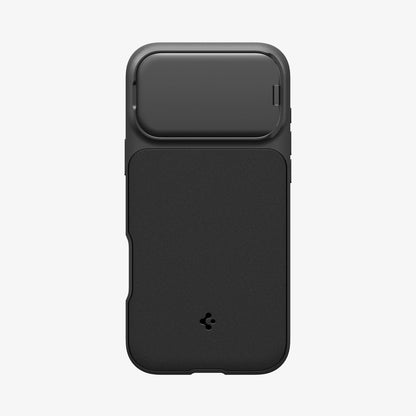 ACS09900 - iPhone 17 Pro Max Series Case Optik Armor (MagFit) in black showing the back
