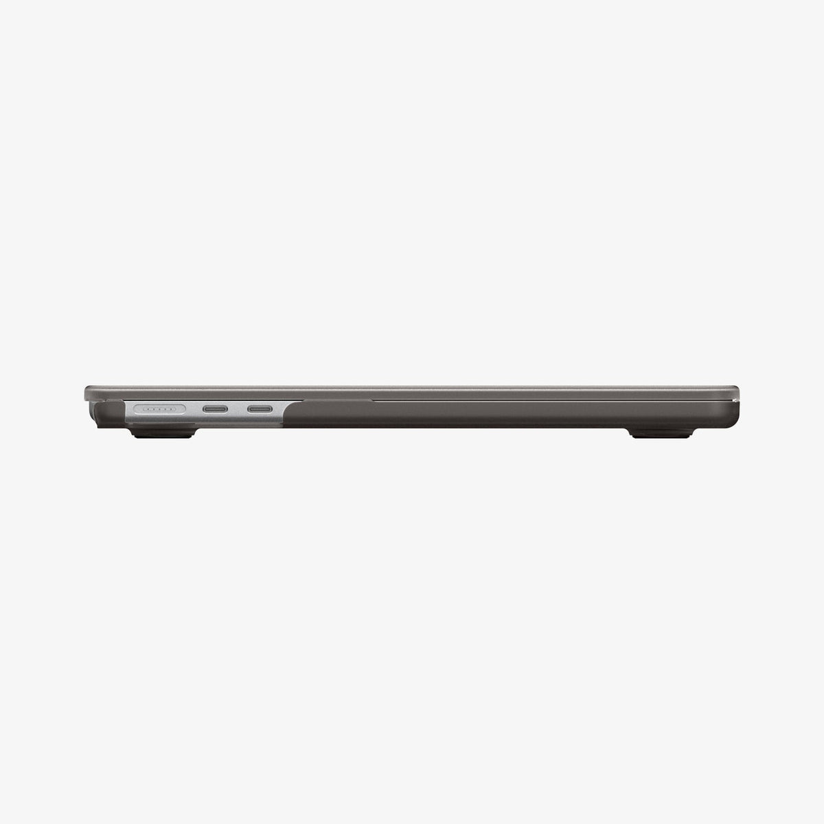 ACS11531 - MacBook Pro 13-inch Air Skin in Frost Black showing side