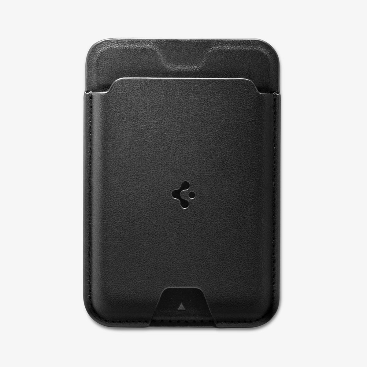 AFA11337 - Spigen Valentinus MagFit Wallet front view leather card holder design