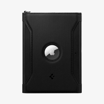 AFA08852 - Passport Holder AirTag in Black showing the front