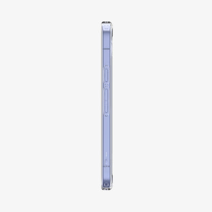 ACS09042 - Pixel 9a Case Ultra Hybrid in Crystal Clear showing the side