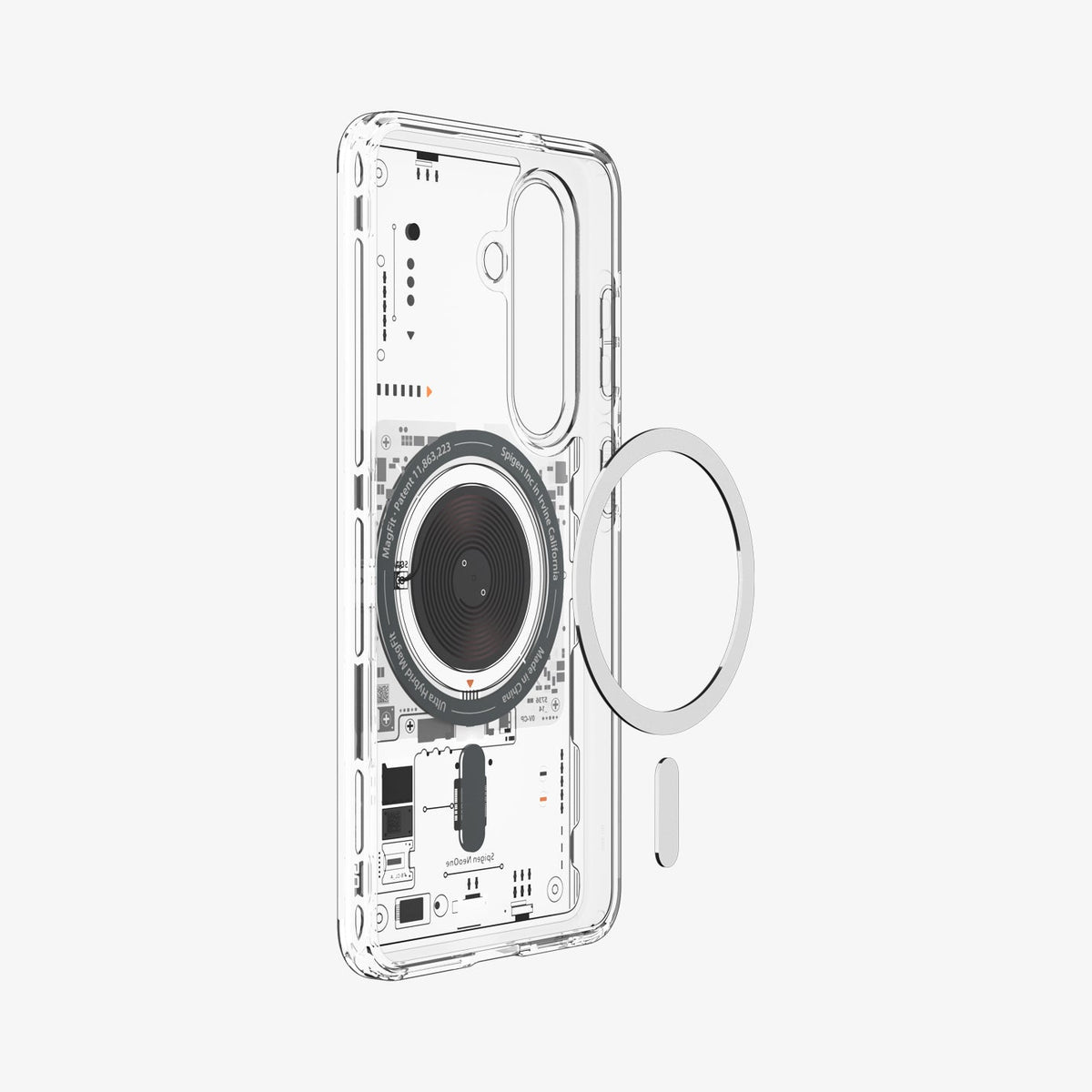 ACS10968 - Galaxy S26 Plus Case Ultra Hybrid Neo One (Mag Fit) showing the back and partial side with mag fit technology