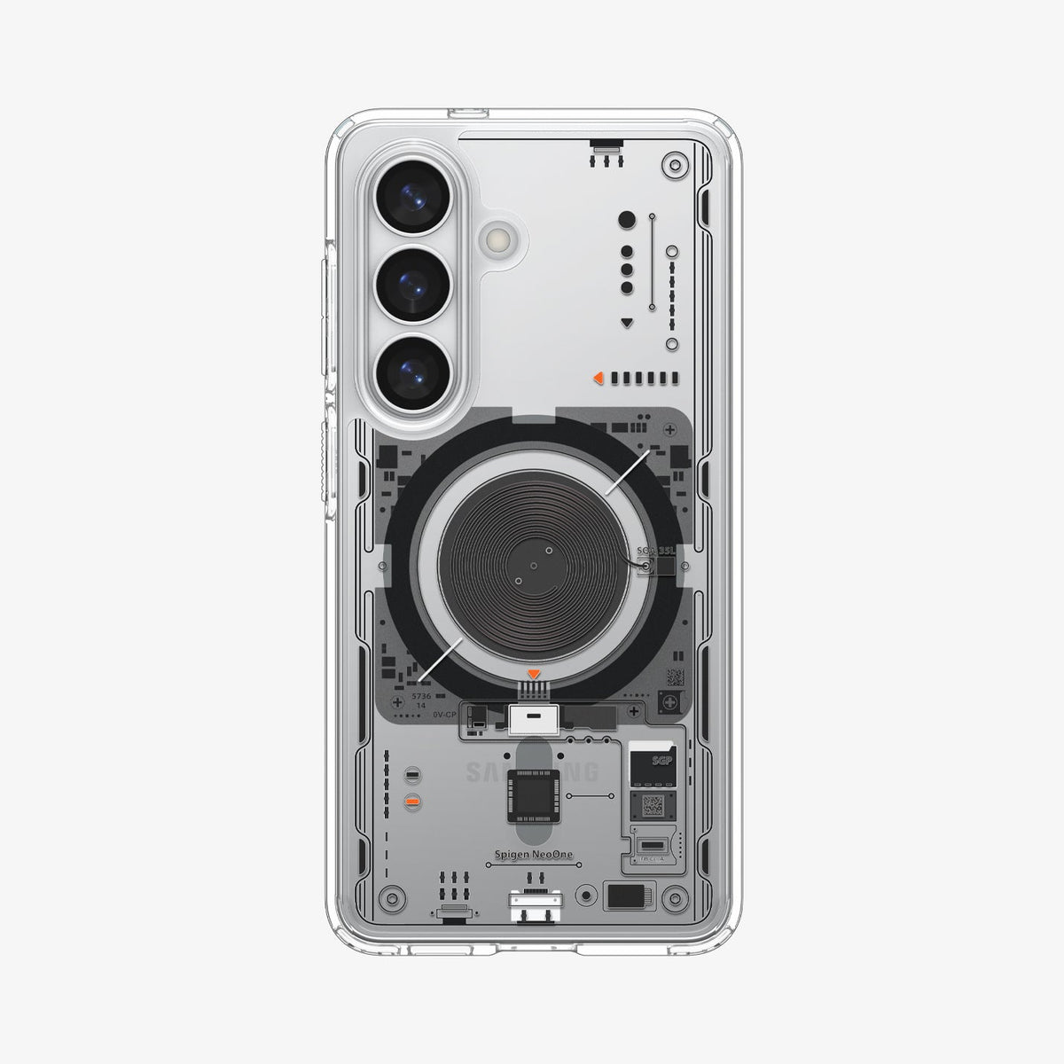 ACS10973 - Galaxy S26 Case Ultra Hybrid Neo One (Mag Fit) showing the back