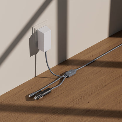 ACA09846 - Starlink Mini 3 in 1 Cable | STL213-10 showing attach on the wall