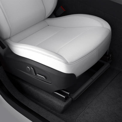 ACP10638 - Model Y Juniper (2025+) 1PK Underseat Organizer Box | TO222J showing installed inside of car