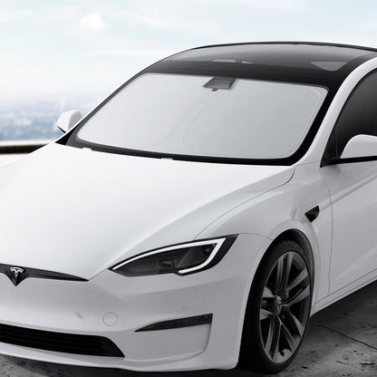 ACP09305 - Tesla Series - CryoShade Model S (2022-2024) showing front and side with cryoshade.