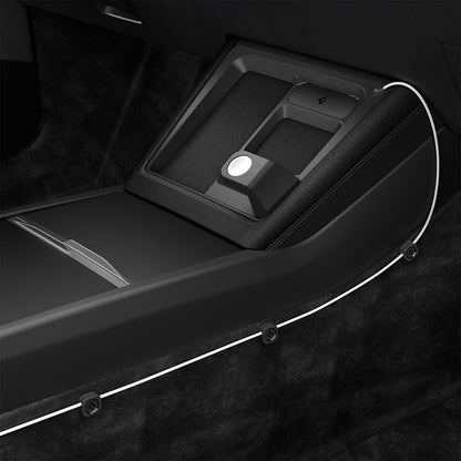ACP07501 - Tesla Model 3 Highland - 3 in 1 Charging Organizer TO272H in Black showing side of the product