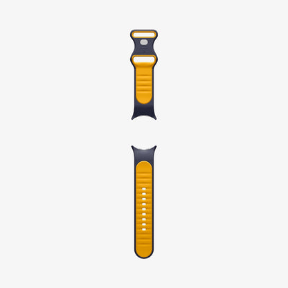 AMP09485 - Pixel Watch 5 (41mm) Nano Pop Blueberry Navy reverse view emphasizing the dual-layer design and integrated connector system.