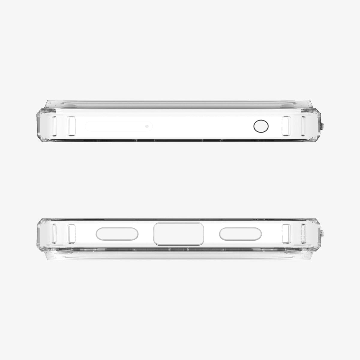 ACS09740 - Pixel 10 Pro XL Crystal Flex (MagFit) showing the top and bottom of case