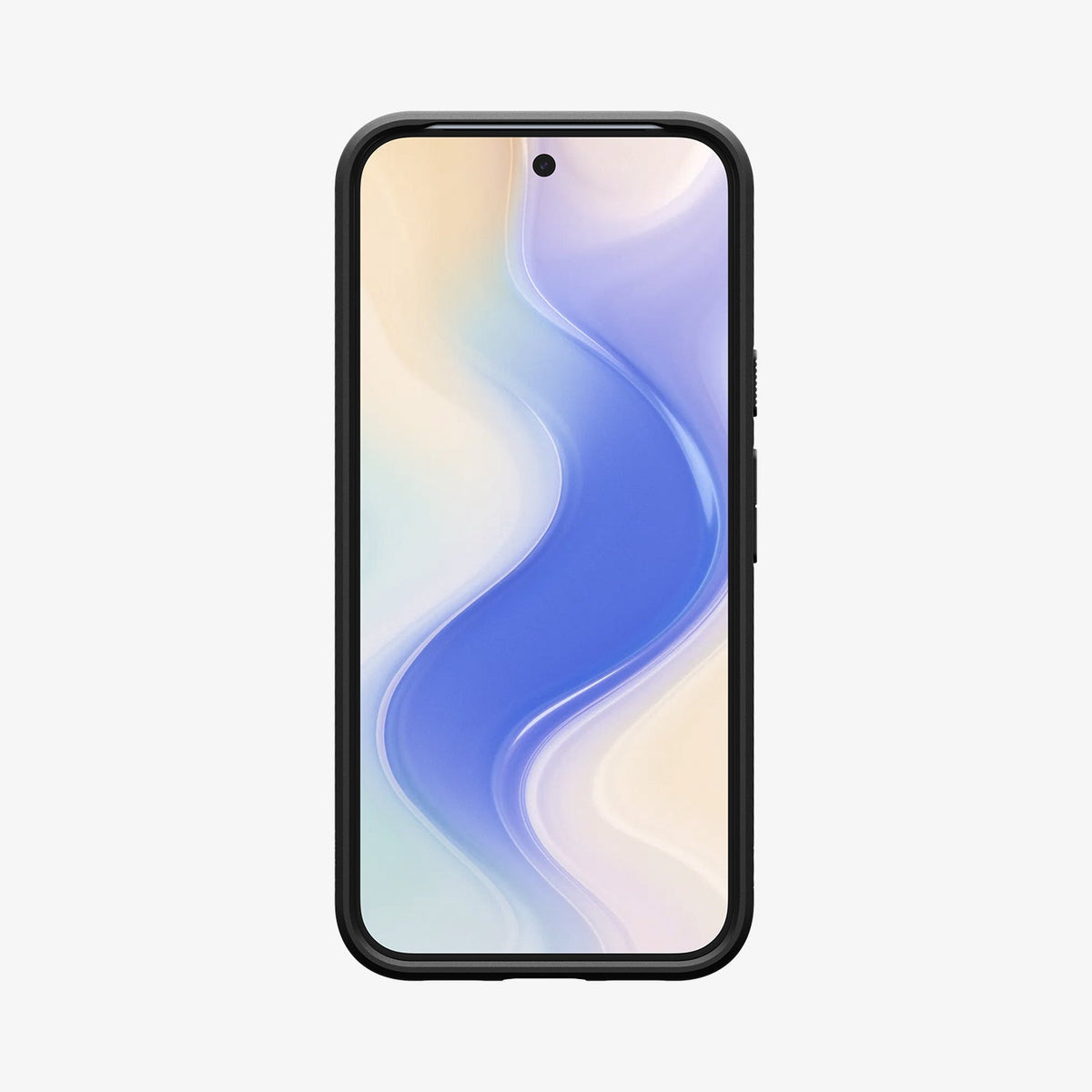 ACS09695 - Pixel 10 / Pixel 10 Pro Case Liquid Air (MagFit) in matte black showing the front