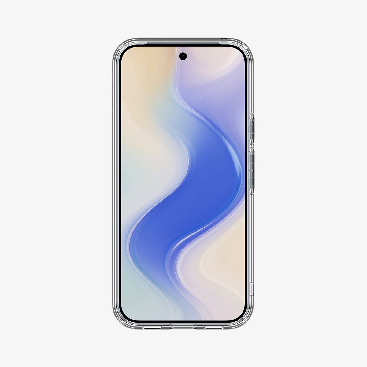 ACS09715 - Pixel 10 / Pixel 10 Pro Case Ultra Hybrid in crystal clear showing the front