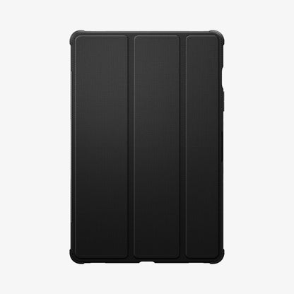 ACS09381 - Galaxy Tab S10 FE+ Case Rugged Armor Pro in Matte Black showing the front