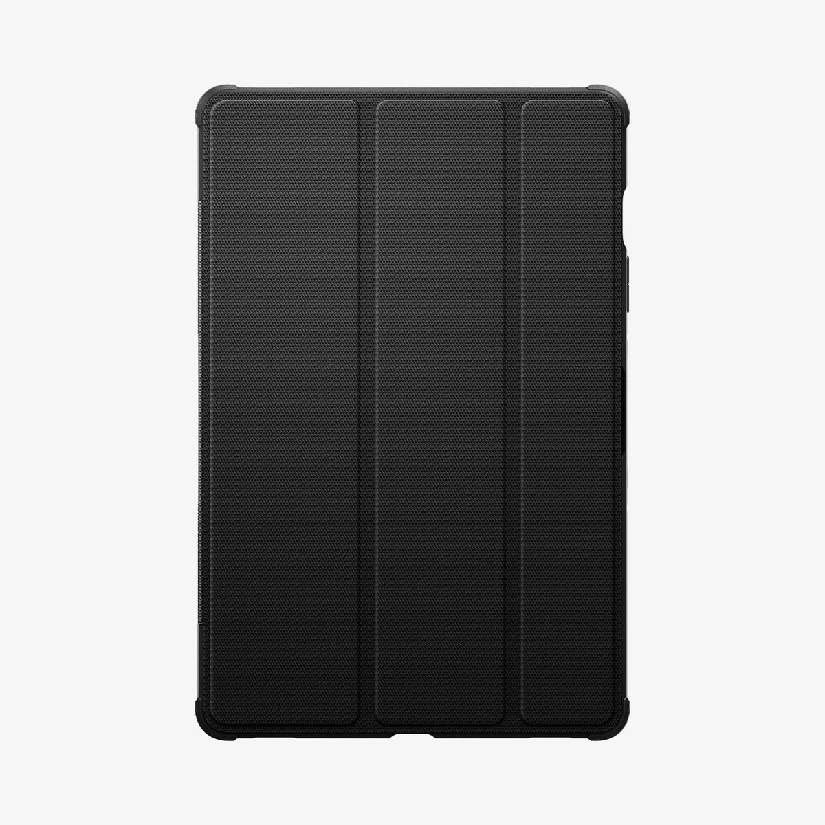 ACS09380 - Galaxy Tab S10 FE Case Rugged Armor Pro in Matte Black showing the front