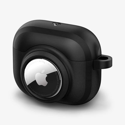 ACS03168 - Apple AirPods 3 Tag Armor Duo in black showing the front and side