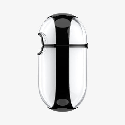 ASD01982 - Apple AirPods 3 Case Ultra Hybrid in jet black showing the side