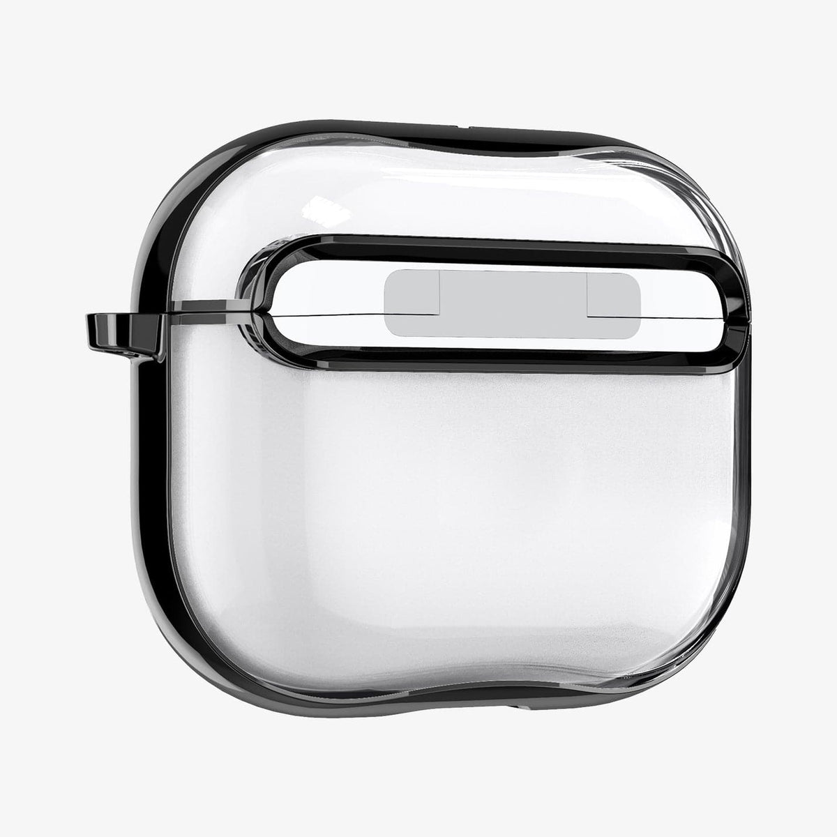 ASD01982 - Apple AirPods 3 Case Ultra Hybrid in jet black showing the back and side