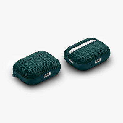 ACS11195 - AirPods Pro 3 Series Urban Fit in Midnight Green showing the front, back, sides and bottom