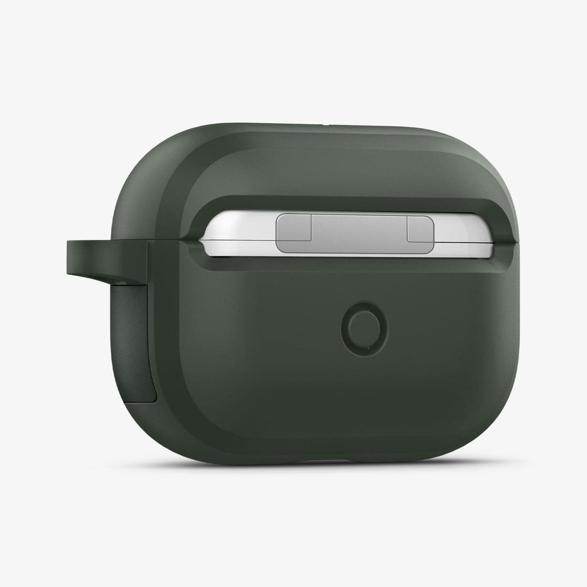 ACS04391 - Apple AirPods Pro Case Tag Armor Duo in military green showing the back and side