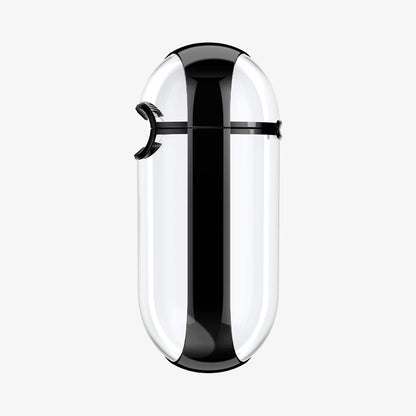 ASD01300 - Apple AirPods 1 / 2 Case Ultra Hybrid in black showing the side