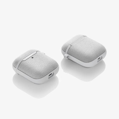 074CS27031 - Apple AirPods 1 / 2 Case Urban Fit in gray showing the front, back and sides