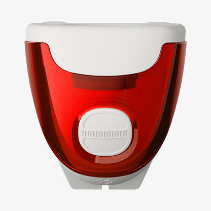 AMP09341 - Apple Watch Classic C1 Charger Stand in ruby showing top.