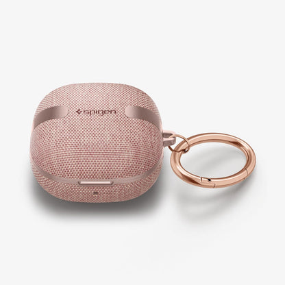 ASD01443 - Galaxy Buds 2 Pro / 2 / Pro / Live Case Urban Fit in bronze showing the top, front and carabiner