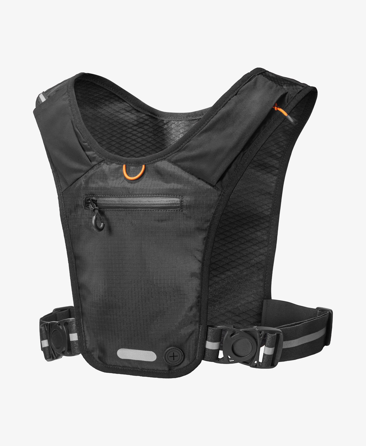 AMP11390 - Dynamic Shield™ Running Vest | A720 L-XL in Black showing the back