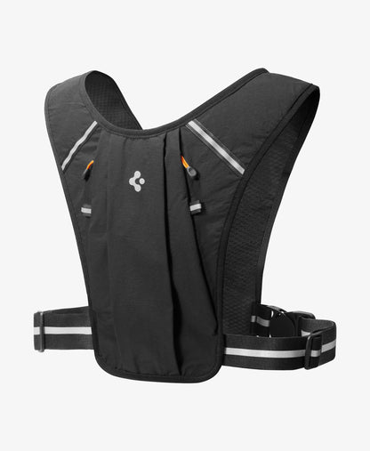 AMP11390 - Dynamic Shield™ Running Vest | A720 L-XL in Black showing the back and partial inner