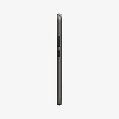 ACS03993 - Galaxy S22 5G Case Neo Hybrid in gunmetal showing the side with volume controls