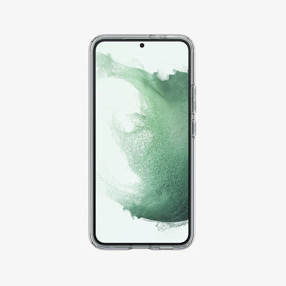 ACS03988 - Galaxy S22 5G Case Ultra Hybrid in crystal clear showing the front